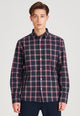 Givn Berlin Karo-Hemd KENT aus Bio-Baumwolle Buttoned Shirt Blue / Red (Checks)