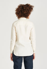 Givn Berlin Leinenhemd NORA aus Leinen Blouse Off White (Linen)