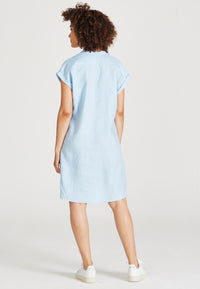Givn Berlin Leinenkleid BIANCA aus Leinen Dress Pale Blue (Linen)