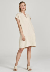 Givn Berlin Leinenkleid BIANCA aus Leinen Dress Beige (Linen)