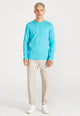 Givn Berlin Longsleeve REUBEN aus Bio-Baumwolle Longsleeve Scuba Blue