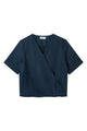 Givn Berlin Blusenshirt MISHA aus TENCEL™ Lyocell Blouse Midnight Blue (Tencel)