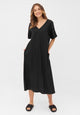 Givn Berlin Maxikleid ONA aus TENCEL™ REFIBRA™ Lyocell Dress Black (Refibra)