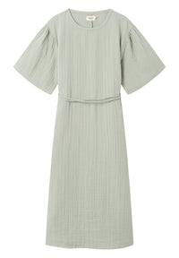 Givn Berlin Musselinkleid ALVA aus Bio-Baumwolle Dress Sage