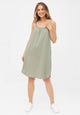 Givn Berlin Musselinkleid ELIF aus Bio-Baumwolle Dress Sage