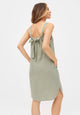 Givn Berlin Musselinkleid ELIF aus Bio-Baumwolle Dress Sage