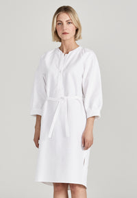 Givn Berlin Blusenkleid ODETTE aus Bio-Baumwolle Dress White