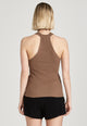 Givn Berlin Top OPHELIA aus Bio-Baumwolle Top Muddy Brown