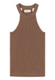 Givn Berlin Top OPHELIA aus Bio-Baumwolle Top Muddy Brown