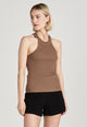 Givn Berlin Top OPHELIA aus Bio-Baumwolle Top Muddy Brown