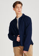 Givn Berlin Overshirt BEN aus Bio-Baumwolle Jacket Blue