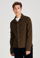 Givn Berlin Overshirt BEN aus Bio-Baumwolle Jacket Olive