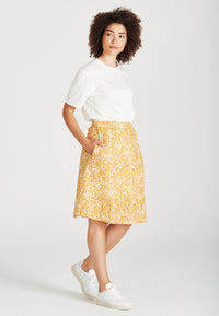 Givn Berlin Rock REA aus Bio-Baumwolle Skirt Pecan / Off White