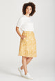 Givn Berlin Rock REA aus Bio-Baumwolle Skirt Pecan / Off White