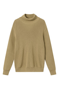 Givn Berlin Rollkragen-Strickpullover PIET aus Bio-Baumwolle Sweater Camel