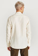 Givn Berlin Stehkragen-Hemd WES aus Leinen Buttoned Shirt Off White (Linen)
