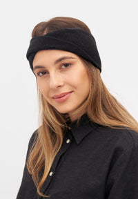 Givn Berlin Stirnband BETH aus recycelter Baumwolle Accessory Dark Grey