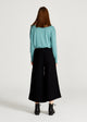 Givn Berlin Strick-Culotte TRACY aus Bio-Baumwolle Trousers Black