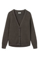 Givn Berlin Strickjacke ALEXANDRA aus Bio-Baumwolle Cardigan Oak Brown