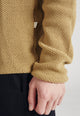 Givn Berlin Strickpullover COLE aus Bio-Baumwolle Sweater Camel