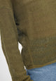 Givn Berlin Strickpullover BRIANA aus Bio-Baumwolle Sweater Olive Oil