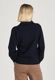 Givn Berlin Strickpullover CAMILLA aus Bio-Baumwolle Sweater Midnight Blue