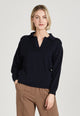Givn Berlin Strickpullover CAMILLA aus Bio-Baumwolle Sweater Midnight Blue