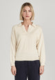 Givn Berlin Strickpullover CAMILLA aus Bio-Baumwolle Sweater Undyed