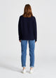 Givn Berlin Strickpullover CHELSEA aus Bio-Baumwolle Sweater Blue