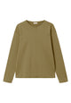 Givn Berlin Strickpullover DENIS aus Bio-Baumwolle Sweater Olive Oil