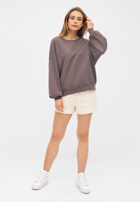 Givn Berlin Sweater ARIANA aus Bio-Baumwolle Sweater Taupe