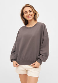 Givn Berlin Sweater ARIANA aus Bio-Baumwolle Sweater Taupe