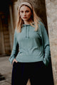 Givn Berlin Sweater CARINA aus TENCEL™ Modal  Sweater Petrol