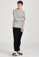 Givn Berlin Sweater EMIL aus recycelter Baumwolle Sweater Light Grey