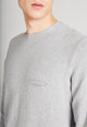 Givn Berlin Sweater EMIL aus recycelter Baumwolle Sweater Light Grey