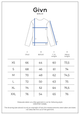 Givn Berlin Sweater ISABEL aus Bio-Baumwolle Sweater Ocean Blue (Rib)
