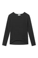 Givn Berlin Sweater LUCIA aus recycelter Baumwolle Sweater Dark Grey