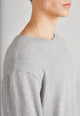 Givn Berlin Sweater TABOR aus recycelter Baumwolle Sweater Light Grey