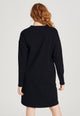 Givn Berlin Sweatkleid JOSY aus Bio-Baumwolle Dress Black (Structure)