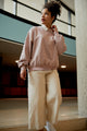 Givn Berlin Sweatshirt ARIANA aus Bio-Baumwolle Sweater Muddy Pink