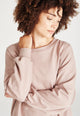 Givn Berlin Sweatshirt ARIANA aus Bio-Baumwolle Sweater Muddy Pink
