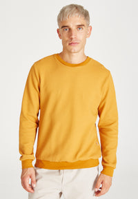 Givn Berlin Sweatshirt CANTON aus Bio-Baumwolle Sweater Pecan (Waffle)