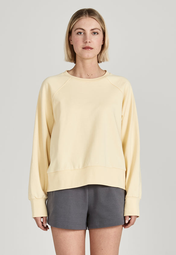 Givn Berlin Sweatshirt HEDI aus Bio-Baumwolle Sweater Butter