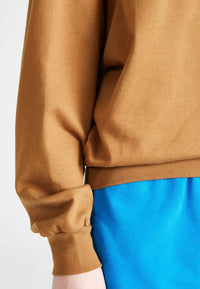 Givn Berlin Sweatshirt ISABEL aus Bio-Baumwolle Sweater Rubber Brown