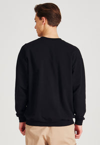 Sweatshirt KILIAN aus Bio-Baumwolle - Black