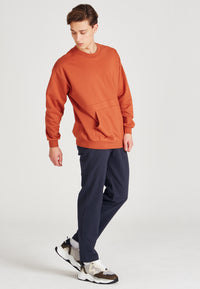 Sweatshirt KILIAN organic cotton - Copper