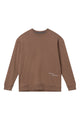 Givn Berlin Sweatshirt LOUIS aus Bio-Baumwolle Sweater Muddy Brown