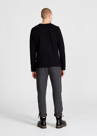 Sweatshirt MANU organic cotton - Black