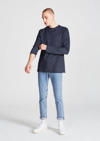 Sweatshirt MANU aus Bio-Baumwolle - Blue