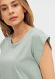 Givn Berlin T-Shirt CAPRI aus Bio-Baumwolle T-Shirt Sage
